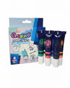 Farby do tkanin Astra Creativo 6x15 ml – zestaw kolorów do ubrań