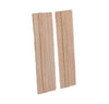 Knoty drewniane z boosterem 19,05mm x 7,6cm