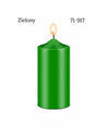 Barwnik do wosku w płatkach, zielony