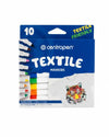 Markery do tkanin 10-kol. Textile Marker, Centropen